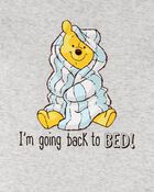Toddler Disney Winnie The Pooh 100% Snug Fit Cotton Pajamas, image 2 of 3 slides