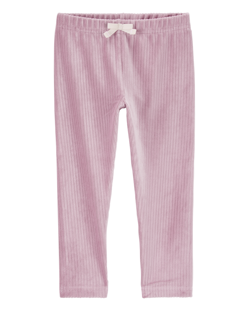 Toddler Pull-On Velour Pants, image 3 of 6 slides