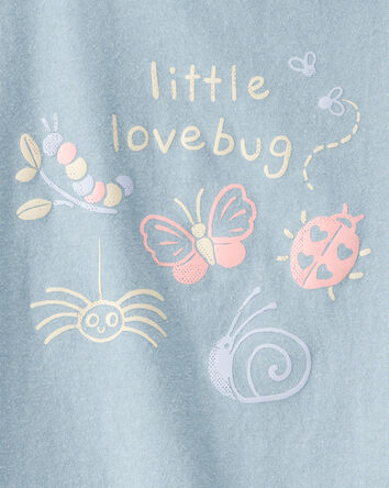 Toddler Girl Lovebug Short-Sleeve Graphic Tee - Blue, 