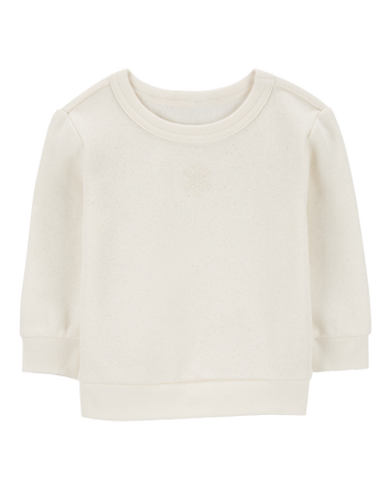 Baby Glitter Fleece Sweatshirt, 