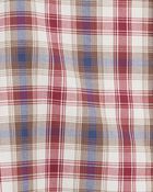 Kid Plaid Button-Front Shirt, image 3 of 4 slides