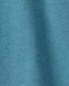 Baby Boy Long-Sleeve Pocket Tee - Teal, image 2 of 3 slides