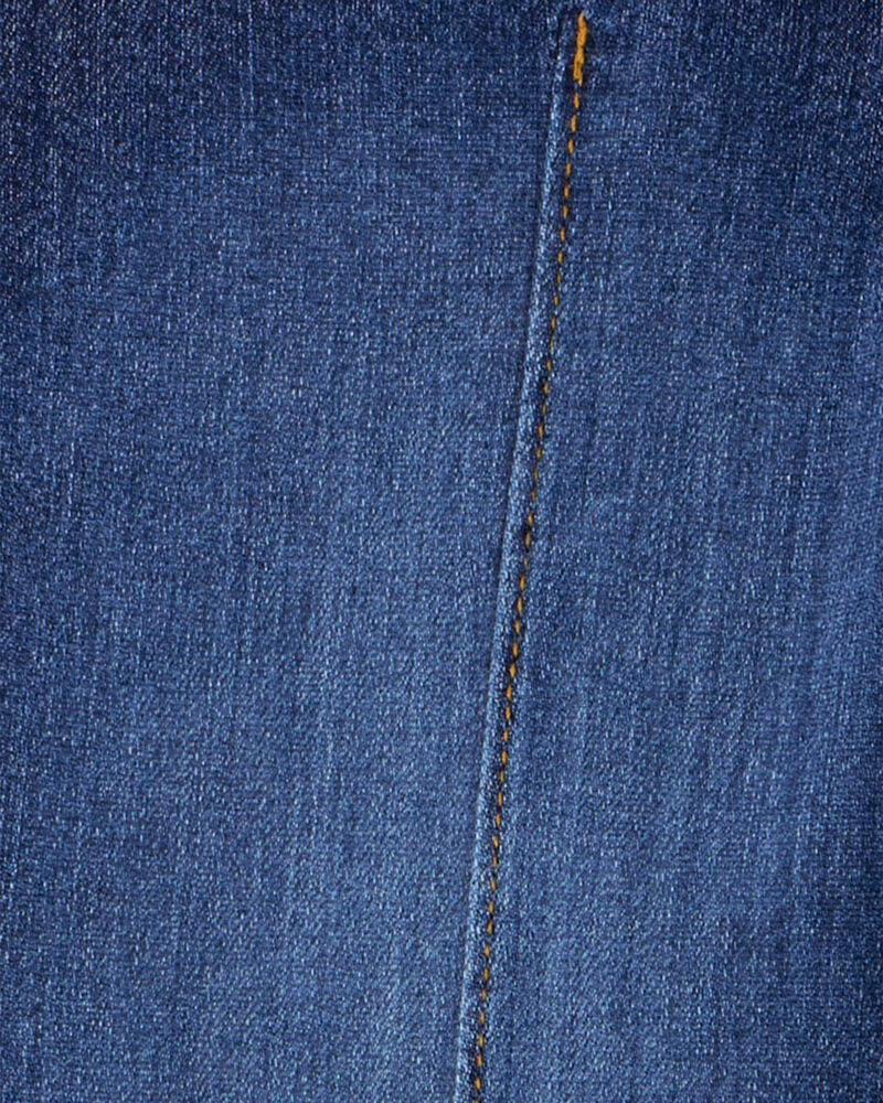 Girls Denim Skinny Jeans - Blue, image 3 of 4 slides