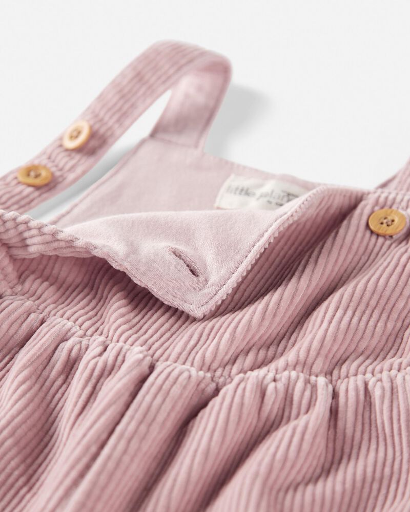 Baby Organic Cotton Corduroy Overalls, image 3 of 6 slides