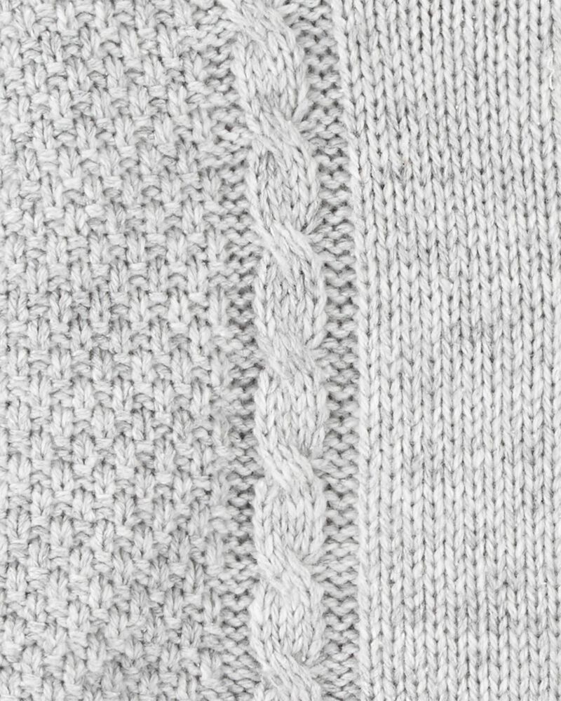 Sweater Knit Button-Front Cardigan, image 2 of 3 slides