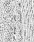 Sweater Knit Button-Front Cardigan, image 2 of 3 slides