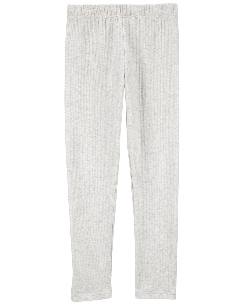 Kid Cozy Ribbed Leggings, image 2 of 4 slides