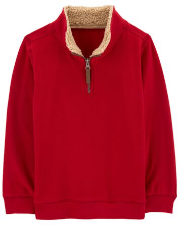 Kid Half-Zip Pullover Sweater, 