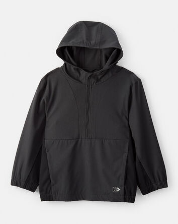 Boys Active Windbreaker - Black, 