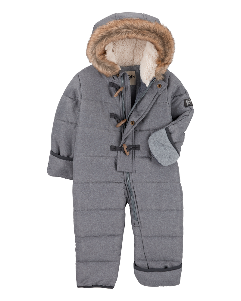 Baby Sherpa-Lined Snowsuit, image 2 of 3 slides