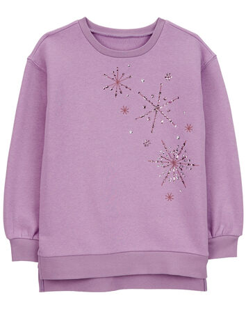 Kid Sparkle Fleece Sweashirt, 