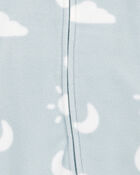 Baby Cloud Fleece Zip-Up Footie Sleep & Play Pajamas, image 2 of 4 slides