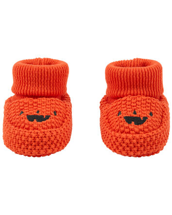 Baby Halloween Crochet Booties, 