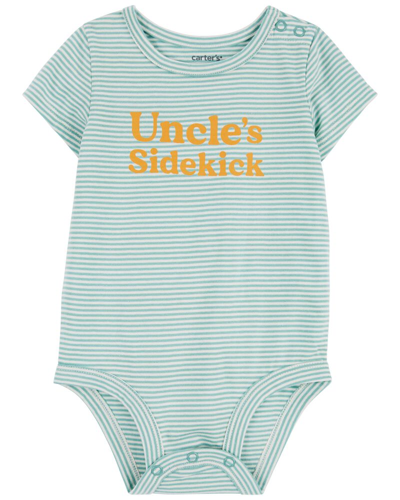 Baby Uncle's Sidekick Cotton Bodysuit, image 1 of 4 slides