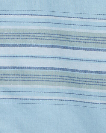 Toddler Baja Stripe Button-Front Shirt, 