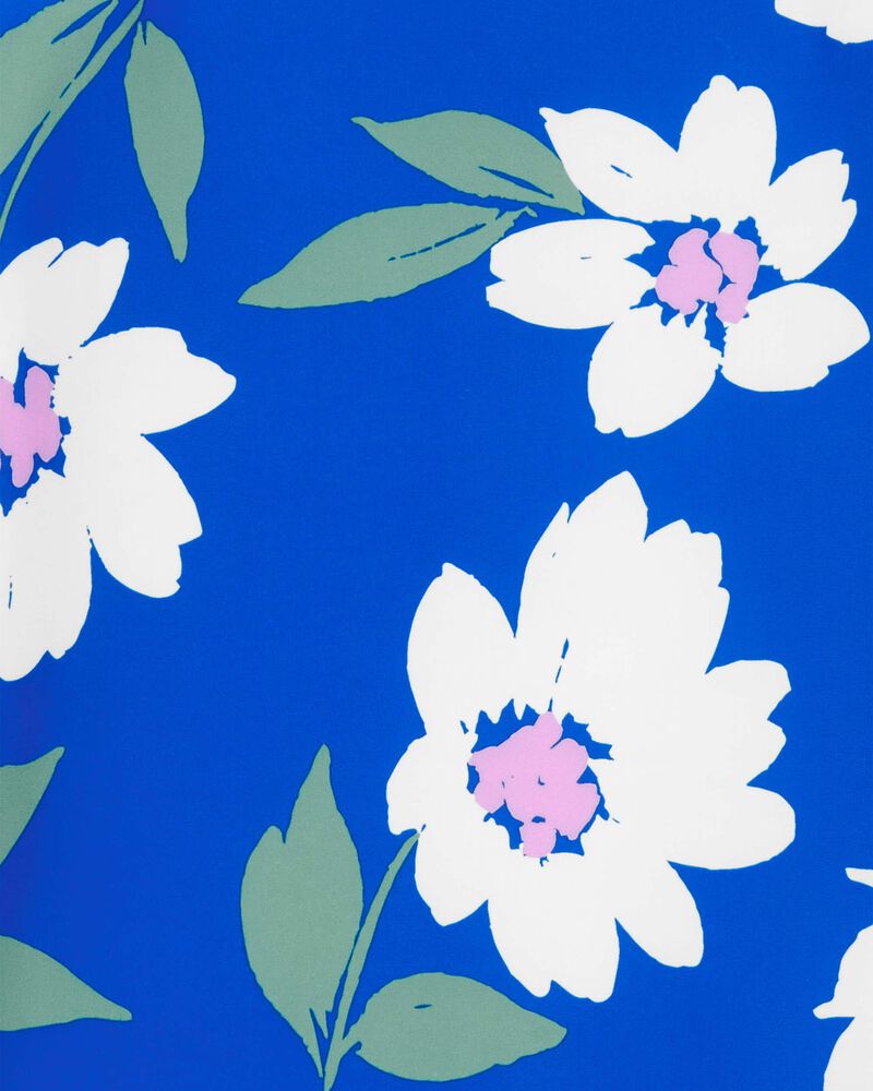 Kid Floral 1-Piece Rashguard, image 3 of 4 slides