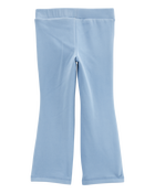 Baby Flared-Leg Fleece Pants - Blue, image 1 of 4 slides