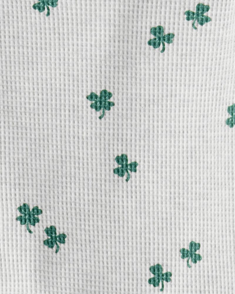 Baby 2-Piece Shamrock Set Made with Organic Cotton, image 3 of 4 slides