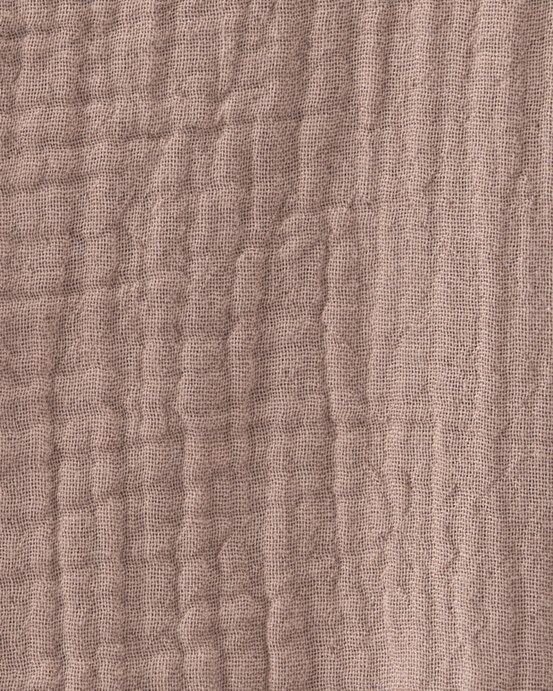 Baby Organic Cotton Gauze Romper, image 4 of 6 slides