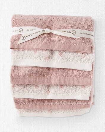 6-Pack Organic Cotton Washcloths, 