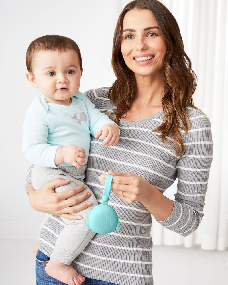 Grab & Go Silicone Pacifier Holder, image 9 of 10 slides