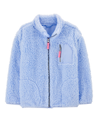 Kid Zip-Up Fleece Jacket, image 1 of 3 slides