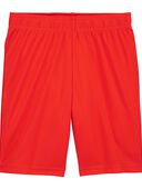 Red - Kid Athletic Mesh Shorts