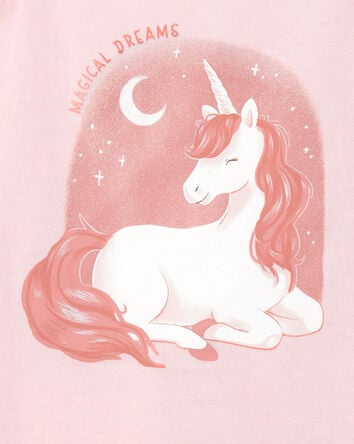 Girls 2-Pack Unicorn Nightgowns - Pink, 
