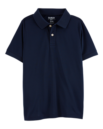 Kid Navy Piqué Polo Shirt, 