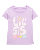 Toddler Lil Sis Graphic Tee, image 1 of 3 slides