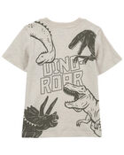 Baby Dinosaur Slub Jersey Pocket Tee, image 2 of 4 slides