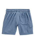 Baby Everyday Quick Dry Shorts - Blue, image 2 of 6 slides