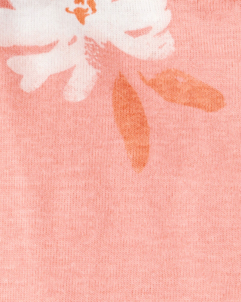 Baby 2-Pack Pull-On Pants - Pink/Floral, image 5 of 6 slides