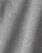 Baby Organic Cotton Sweater Knit Hooded Poncho, image 3 of 4 slides