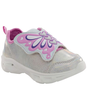 Toddler Butterfly Light-Up Sneakers, 