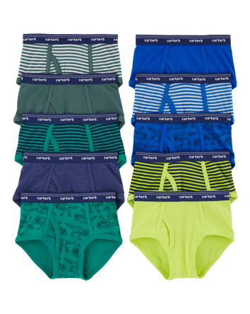 Toddler 10-Pack Cotton Briefs Underwear

, 