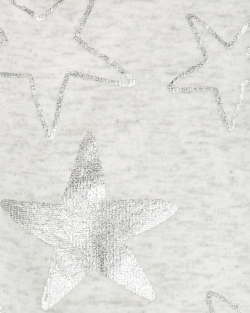 Baby Sparkly Star Cozy Fleece Leggings, image 4 of 5 slides