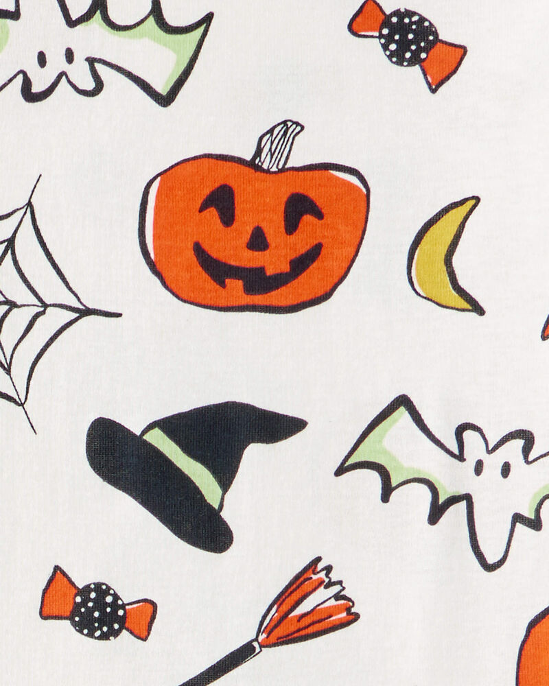 Kid 2-Piece Halloween 100% Snug Fit Cotton Pajamas - Ivory, image 2 of 3 slides