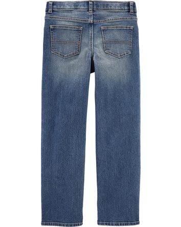Kid Classic Medium Faded Wash Jeans, 