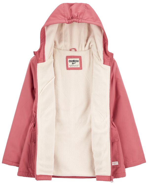 Pink Kid Fleece Lined Jacket