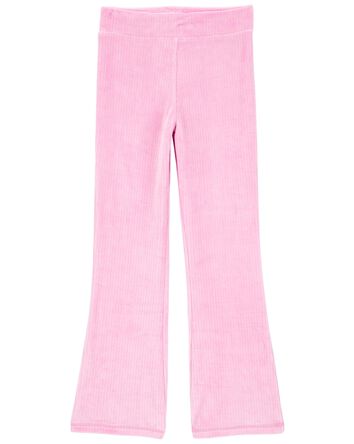 Flare Velour Pants, 