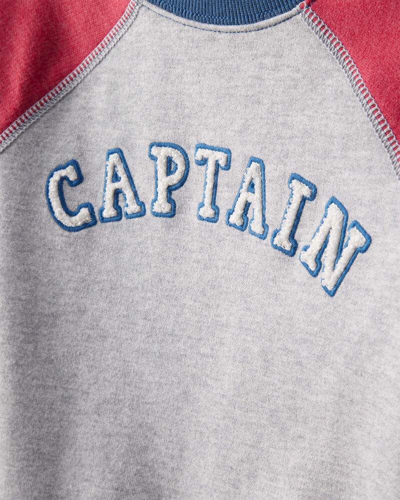 Toddler Boy French Terry Long-Sleeve Pullover Sweatshirt, image 2 of 4 slides
