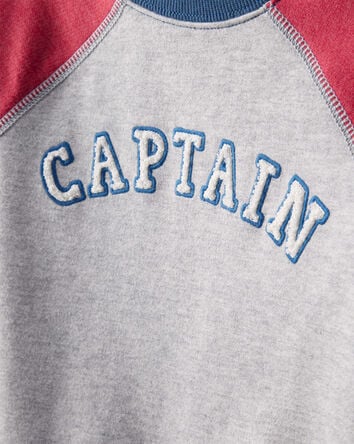 Toddler Boy French Terry Long-Sleeve Pullover Sweatshirt, 