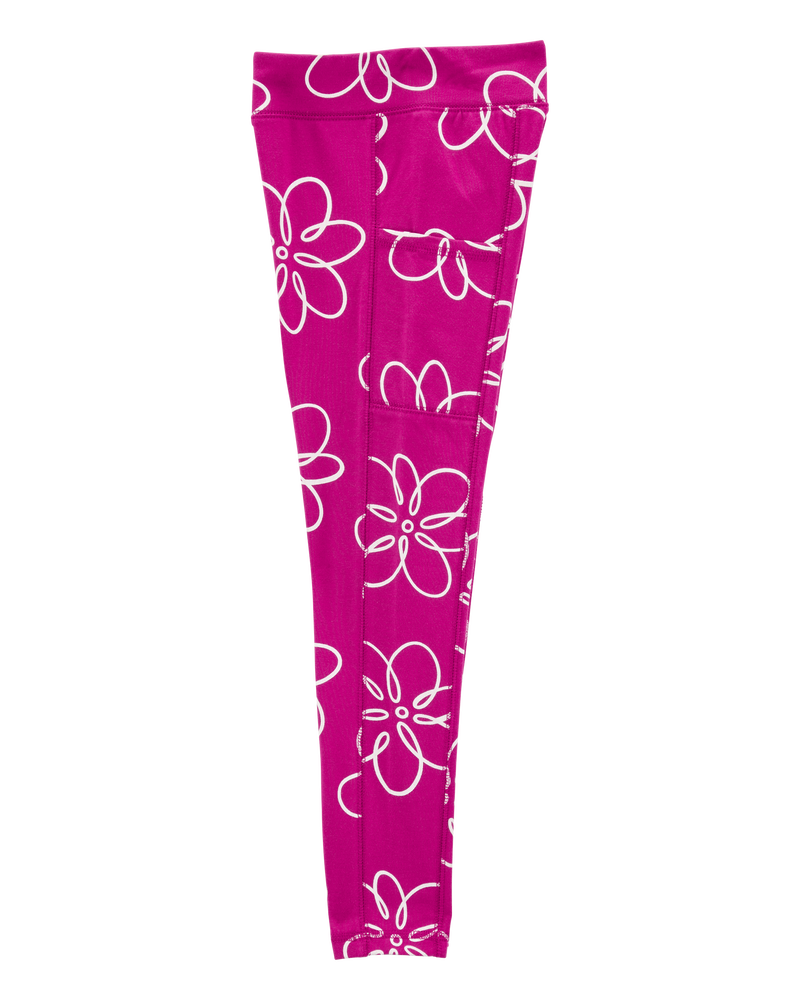 Kid Floral Leggings, image 3 of 5 slides