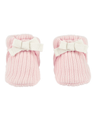 Baby Crochet Cotton Booties, image 1 of 2 slides