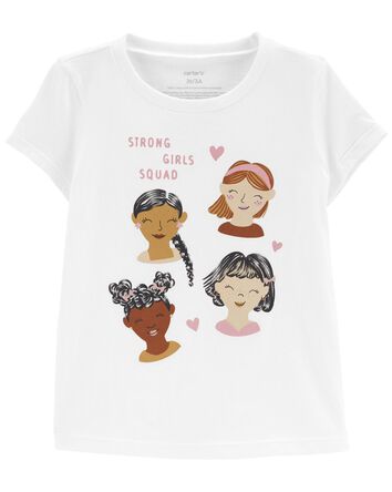 Toddler Strong Girls Squad Graphic Tee, 