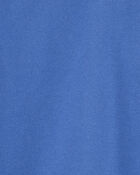Kid Blue Piqué Polo Shirt, image 2 of 4 slides