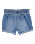 Toddler Pretty Utility Short - Cypress Wash, image 4 of 6 slides