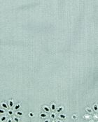 Toddler Iconic Eyelet Short - Green, image 3 of 5 slides
