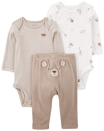 Baby 3-Piece Bear Little Character Set, 